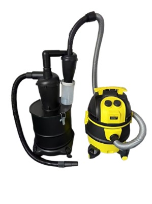 wet dry vacuum cleaner and two stage cyclone dust stopper set