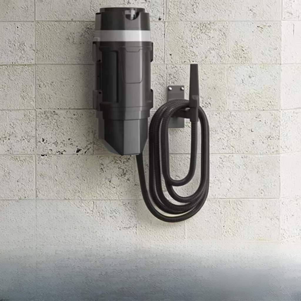 wall mounted vacuum cleaner
