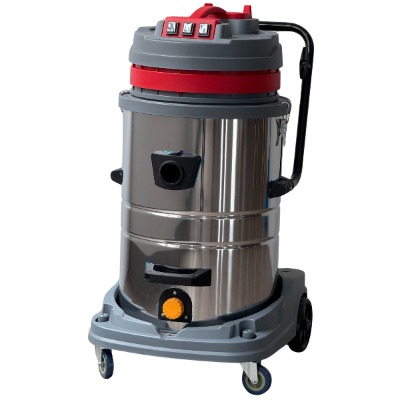 80L industrial wet dry vacuum cleaner with 3 motor
